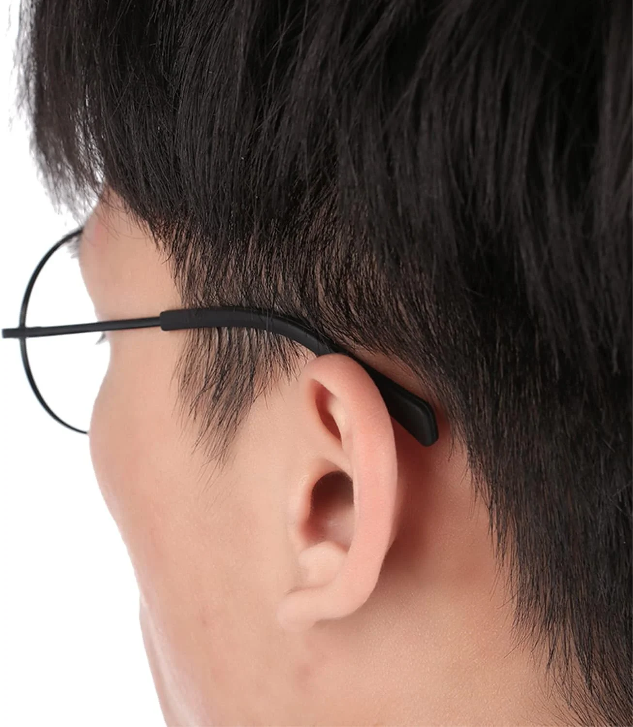 5 Pairs Anti-Slip Silicone Eyeglass End Tips Replacement Ear Socks for Thin Fram 4
