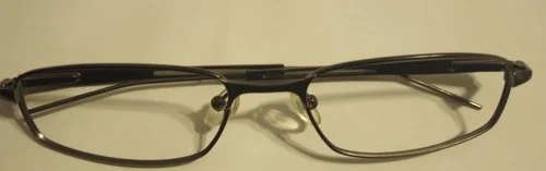 Columbia 53 15 140 Gunmetal Full Rim Eyeglasses Frame Only No Lenses/ Ear Socks 4