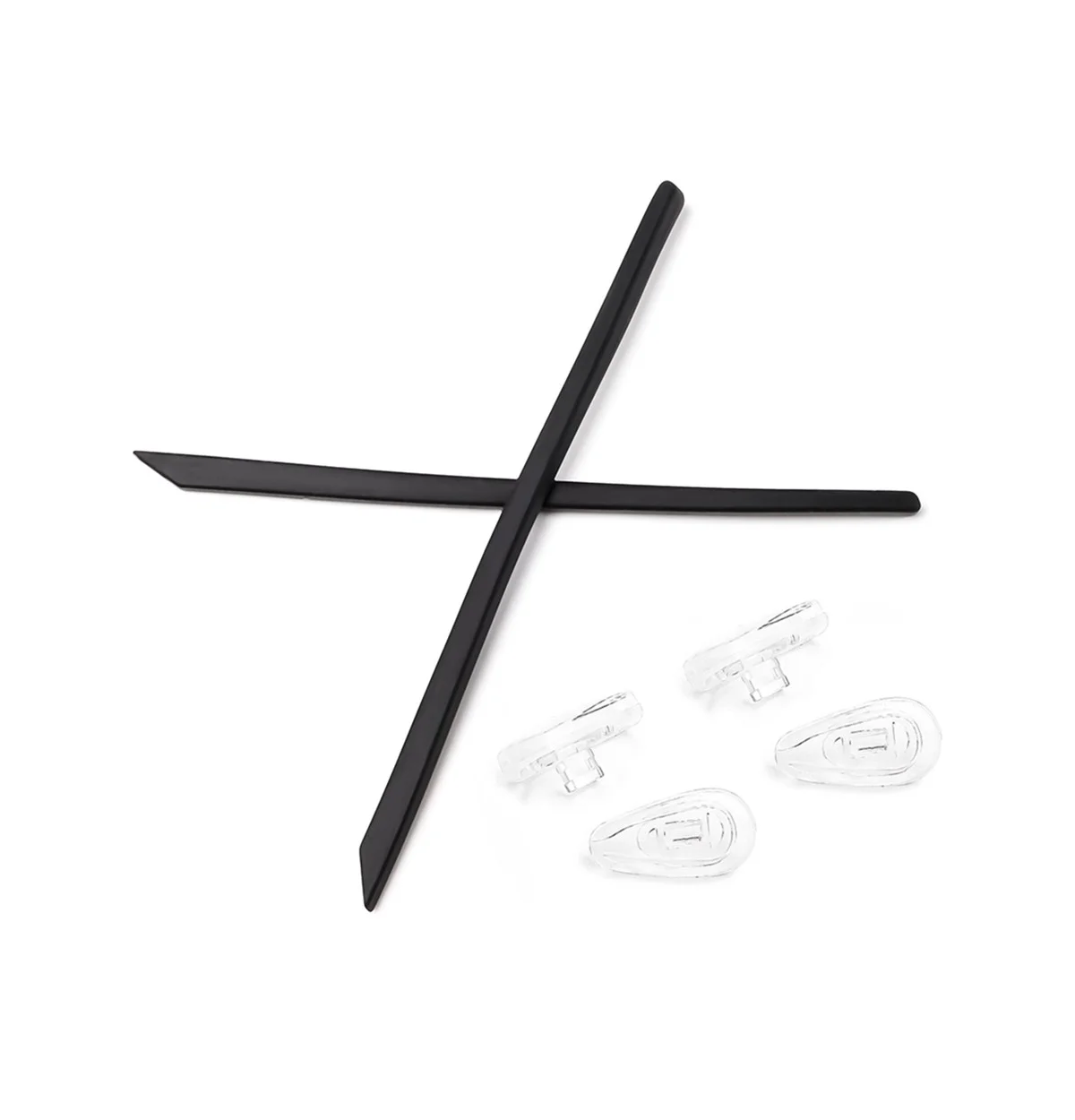 Replacement Rubber Kit Ear Socks Nose Pads for Oakley Extender OX3249 Eyeglasses